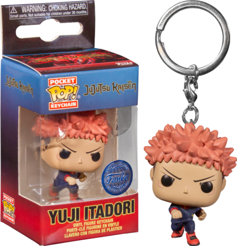 Jujutsu Kaisen Yuji Itadori Pocket Pop! Keychain